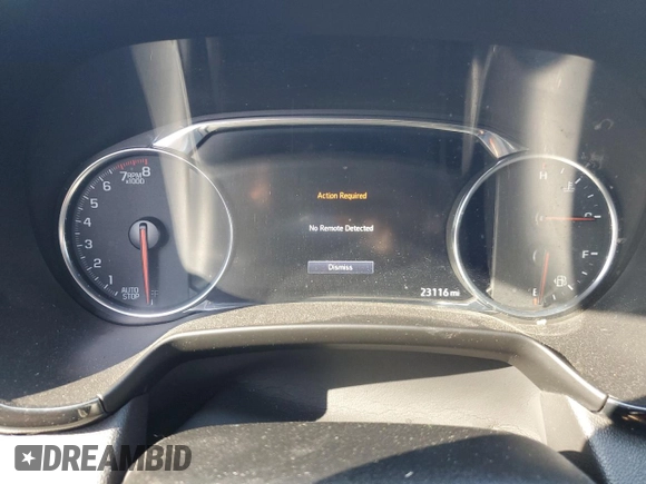 2022 Chevrolet Blazer RS with VIN 3GNKBKRS0NS219177, listed as a Copart auction lot 71610744 with 23,116 mi miles and Salvage title. Bid and sale history available at DreamBid. Image 9.