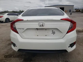 2017 Honda Civic Sedan LX with VIN 19XFC2F52HE079397, listed as a Copart auction lot 50984255 with 98,392 mi miles and Salvage Title. Bid and sale history available at carsss.com. Image 6.