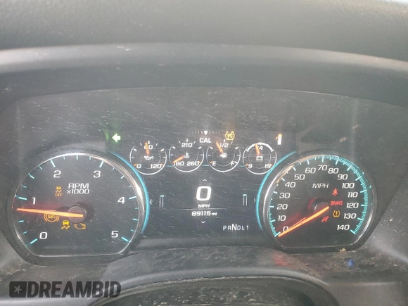 2019 GMC Sierra 2500HD Denali with VIN 1GT12SEY2KF132248, listed as a Copart auction lot 84638294 with 89,115 mi miles and Salvage Title. Bid and sale history available at carsss.com. Image 9.