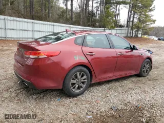 2017 Kia Optima LX 1.6T with VIN 5XXGT4L16HG148679, listed as a Copart auction lot 41562745 with 98,039 mi miles and Salvage Title. Bid and sale history available at carsss.com. Image 3.