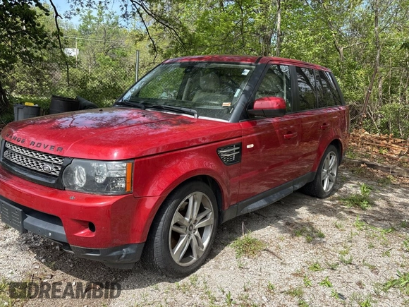 2013 Land Rover Range Rover Sport HSE LUX with VIN SALSK2D49DA805287, listed as a Copart auction lot 55334755 with 101,587 mi miles and Clean Title. Bid and sale history available at carsss.com. Image 2.