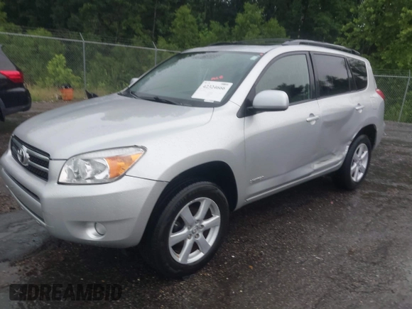 2008 Toyota RAV4 Limited with VIN JTMBD31V086071846, listed as a IAAI auction lot 42324666 with 134,696 mi miles and . Bid and sale history available at DreamBid. Image 2.