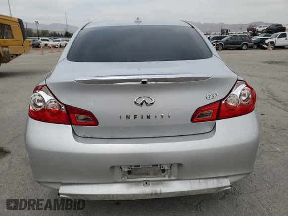 2013 Infiniti G37 Journey with VIN JN1CV6AP7DM304909, listed as a Copart auction lot 51090925 with Not Provided miles and Salvage Title. Bid and sale history available at DreamBid. Image 6.