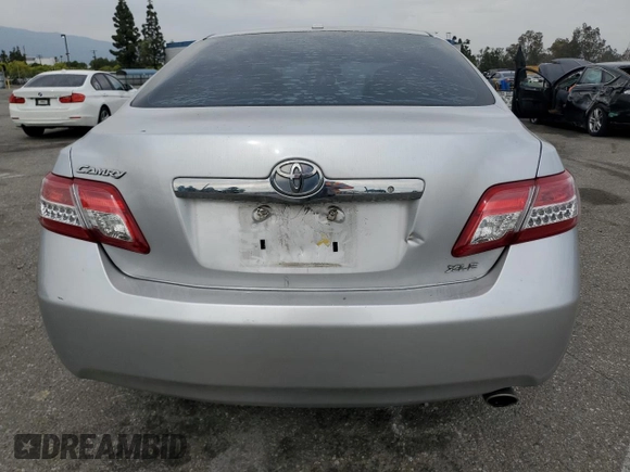 2011 Toyota Camry LE with VIN 4T1BF3EK9BU229562, listed as a Copart auction lot 53001945 with 124,110 mi miles and Salvage Title. Bid and sale history available at carsss.com. Image 6.