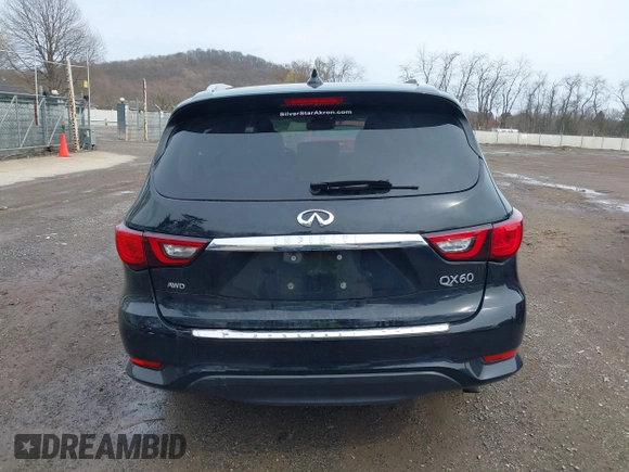 2020 Infiniti QX60 LUXE with VIN 5N1DL0MM2LC514730, listed as a IAAI auction lot 41913563 with 43,279 mi miles. Bid and sale history available at carsss.com. Image 16.