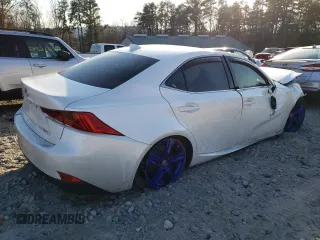 2017 Lexus IS 300 with VIN JTHCM1D23H5018315, listed as a Copart auction lot 76665123 with 67,836 mi miles and Non repairable. Bid and sale history available at DreamBid. Image 3.