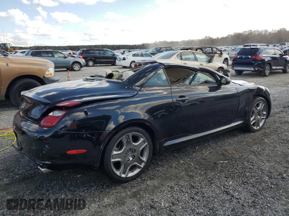 2007 Lexus SC 430 with VIN JTHFN45Y279015959, listed as a Copart auction lot 76269074 with 77,001 mi miles and Non Repairable. Bid and sale history available at DreamBid. Image 3.