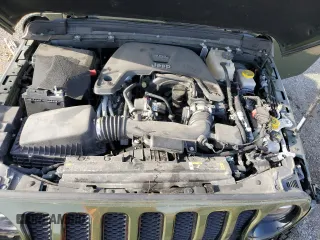 2021 Jeep Wrangler Unlimited Sport Altitude with VIN 1C4HJXDG3MW563434, listed as a Copart auction lot 77968474 with 29,834 mi miles and Salvage Title. Bid and sale history available at carsss.com. Image 12.