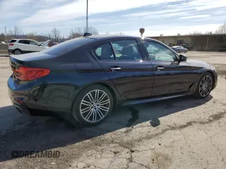 2017 BMW 5 Series 530i xDrive with VIN WBAJA7C31HG903970, listed as a Copart auction lot 48698485 with 157,934 mi miles and Clean Title. Bid and sale history available at carsss.com. Image 3.