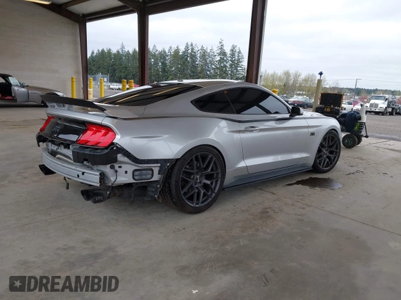 2019 Ford Mustang GT with VIN 1FA6P8CF6K5162876, listed as a IAAI auction lot 41932663 with 20,242 mi miles. Bid and sale history available at carsss.com. Image 4.