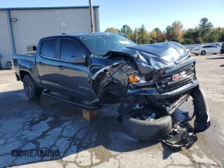 2020 GMC Canyon 2WD SLE with VIN 1GTG5CEN7L1172241, listed as a Copart auction lot 81272414 with 0 mi miles and Salvage Title. Bid and sale history available at carsss.com. Image 4.