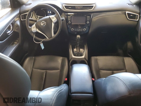 2015 Nissan Rogue SL with VIN 5N1AT2MV3FC769432, listed as a Copart auction lot 48476015 with 125,884 mi miles and Salvage Title. Bid and sale history available at carsss.com. Image 8.