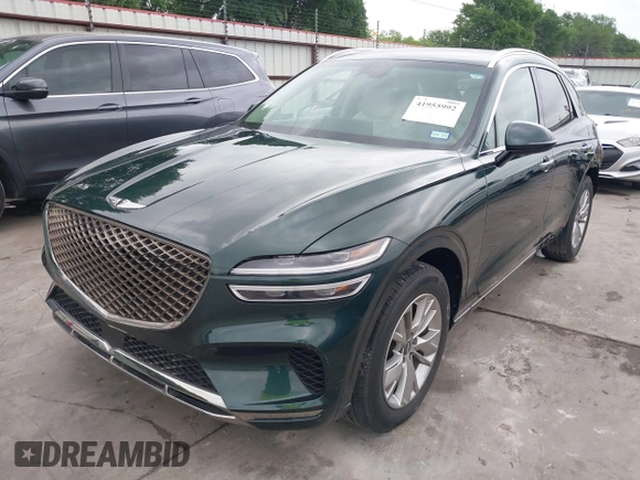 2022 Genesis GV70 2.5T with VIN KMUMADTB1NU065388, listed as a IAAI auction lot 41955992 with 23,134 mi miles and . Bid and sale history available at DreamBid. Image 20.