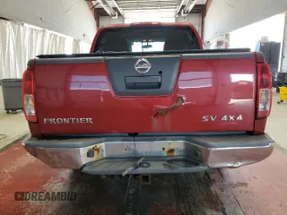 2011 Nissan Frontier Pro-4X with VIN 1N6AD0EV2BC400945, listed as a Copart auction lot 58693635 with 122,209 mi miles and Salvage title. Bid and sale history available at DreamBid. Image 6.