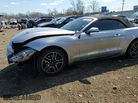 2020 Ford Mustang EcoBoost with VIN 1FATP8UH5L5146916, listed as a Copart auction lot 52550215 with 79,247 mi miles and Salvage title. Bid and sale history available at DreamBid. Image 13.