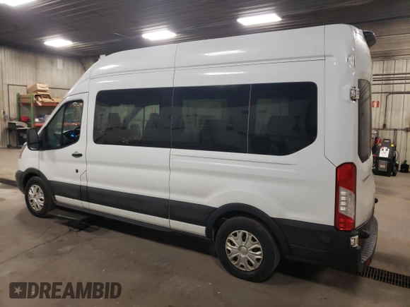 2018 Ford Transit with VIN 1FDZX2XM3JKB43243, listed as a Copart auction lot 47685495 with 201,458 mi miles and Clean Title. Bid and sale history available at DreamBid. Image 2.