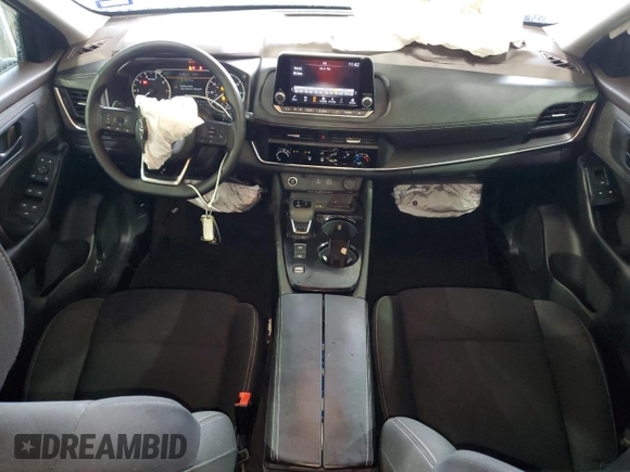 2023 Nissan Rogue S with VIN 5N1BT3AA2PC868630, listed as a Copart auction lot 65200385 with 62,751 mi miles and Salvage title. Bid and sale history available at DreamBid. Image 8.