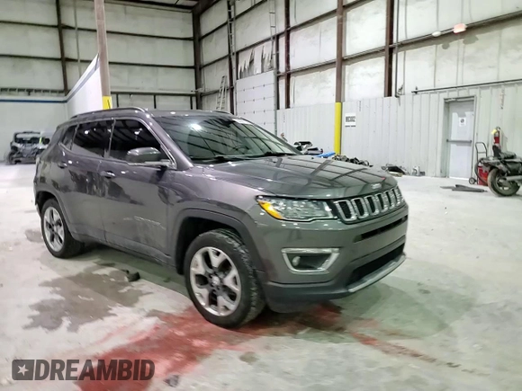 2020 Jeep Compass Limited with VIN 3C4NJDCB1LT145143, listed as a Copart auction lot 84687624 with 87,846 mi miles and Salvage Title. Bid and sale history available at carsss.com. Image 14.