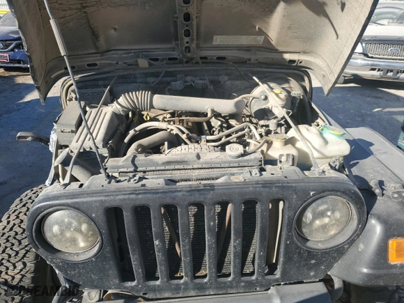 2004 Jeep Wrangler Sport with VIN 1J4FA49S64P717397, listed as a Copart auction lot 82970994 with 0 mi miles and Salvage Title. Bid and sale history available at carsss.com. Image 11.