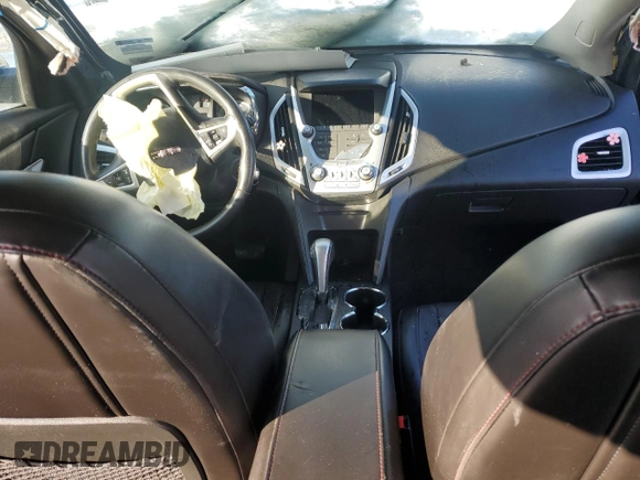 2015 GMC Terrain SLT with VIN 2GKALSEK2F6365852, listed as a Copart auction lot 87817685 with 0 mi miles and Salvage Title. Bid and sale history available at carsss.com. Image 8.