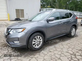 2017 Nissan Rogue SV with VIN KNMAT2MT1HP611959, listed as a Copart auction lot 58864315 with 86,620 mi miles and Salvage title. Bid and sale history available at DreamBid. Image 1.