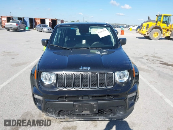 2022 Jeep Renegade Sport with VIN ZACNJDA12NPN69111, listed as a IAAI auction lot 42032566 with 21,828 mi miles and . Bid and sale history available at DreamBid. Image 12.