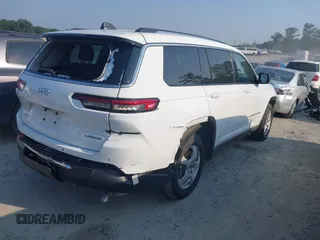2023 Jeep Grand Cherokee Laredo with VIN 1C4RJKAG5P8881804, listed as a IAAI auction lot 42574642 with 54,046 mi miles and . Bid and sale history available at DreamBid. Image 4.