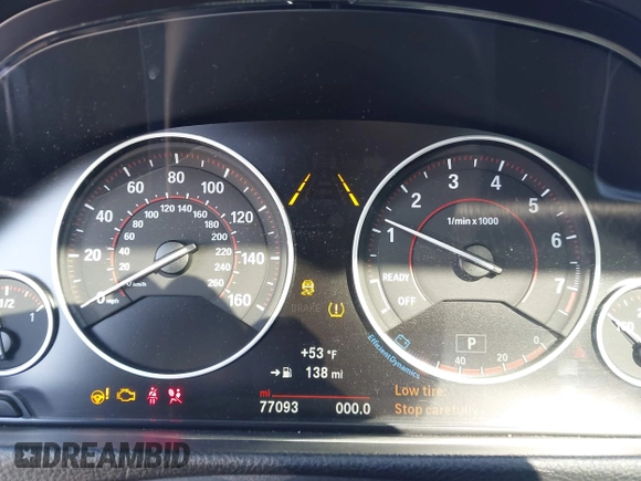 2016 BMW 3 Series 328i with VIN WBA8E9C59GK647993, listed as a IAAI auction lot 41953493 with 77,093 mi miles and . Bid and sale history available at DreamBid. Image 7.