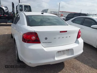 2013 Dodge Avenger SE with VIN 1C3CDZAB6DN548104, listed as a IAAI auction lot 41918928 with 189,315 mi miles and . Bid and sale history available at carsss.com. Image 3.