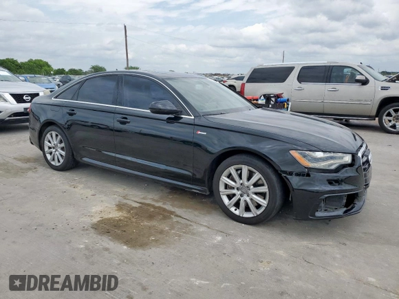 2012 Audi A6 Prestige with VIN WAUHGAFC2CN152517, listed as a Copart auction lot 55158125 with 191,619 mi miles and Salvage title. Bid and sale history available at DreamBid. Image 4.