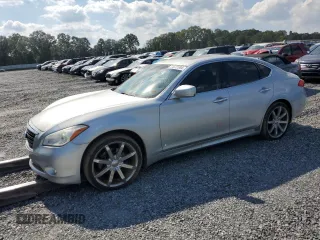 2012 Infiniti M37 with VIN JN1BY1AP4CM330968, listed as a Copart auction lot 74670564 with 0 mi miles and Salvage Title. Bid and sale history available at carsss.com. Image 1.