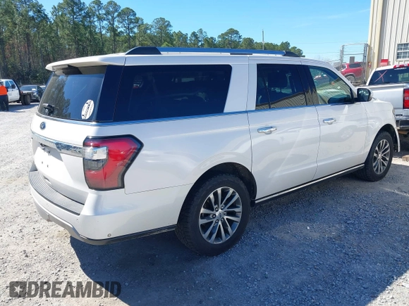 2018 Ford Expedition Max Limited with VIN 1FMJK1KT7JEA02646, listed as a IAAI auction lot 41727938 with 199,594 mi miles and . Bid and sale history available at DreamBid. Image 4.