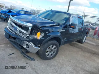 2013 Ford F-150 XL with VIN 1FTFW1ET0DFB39467, listed as a IAAI auction lot 40770557 with 166,779 mi miles and . Bid and sale history available at DreamBid. Image 16.