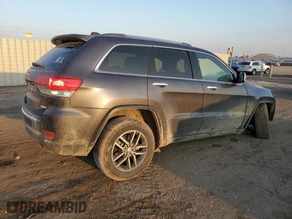 2018 Jeep Grand Cherokee Limited with VIN 1C4RJFBG6JC479879, listed as a Copart auction lot 50708085 with 136,056 mi miles and Salvage Title. Bid and sale history available at carsss.com. Image 3.