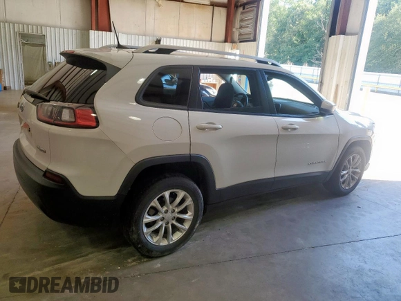2021 Jeep Cherokee Latitude with VIN 1C4PJLCB4MD156082, listed as a Copart auction lot 62581155 with 90,879 mi miles and Salvage title. Bid and sale history available at DreamBid. Image 3.