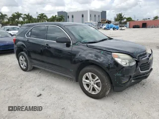 2017 Chevrolet Equinox LS with VIN 2GNALBEK7H1539983, listed as a Copart auction lot 52690295 with 158,235 mi miles and Salvage Title. Bid and sale history available at carsss.com. Image 4.