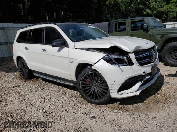 2018 Mercedes-Benz GLS with VIN 4JGDF7FE4JB070887, listed as a Copart auction lot 59777174 with 97,105 mi miles and Non Repairable. Bid and sale history available at carsss.com. Image 4.