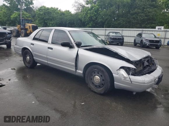 2011 Ford Police Interceptor with VIN 2FABP7BVXBX129914, listed as a Copart auction lot 59768295 with Not provided miles and Salvage title. Bid and sale history available at DreamBid. Image 4.