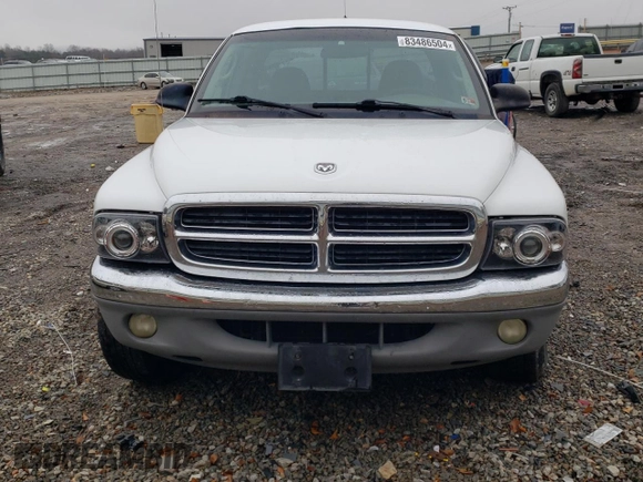 2001 Dodge Dakota Sport with VIN 1B7GL22N01S284441, listed as a Copart auction lot 83486504 with 114,613 mi miles and Salvage Title. Bid and sale history available at carsss.com. Image 5.