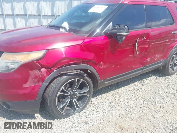 2013 Ford Explorer Sport with VIN 1FM5K8GT7DGB29621, listed as a IAAI auction lot 42308463 with 179,835 mi miles and . Bid and sale history available at DreamBid. Image 6.