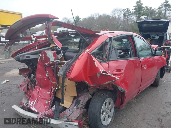 2008 Toyota Prius with VIN JTDKB20U887708775, listed as a IAAI auction lot 42012388 with 212,285 mi miles and . Bid and sale history available at carsss.com. Image 4.