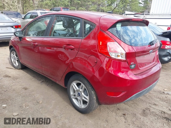 2017 Ford Fiesta SE with VIN 3FADP4EJ6HM119286, listed as a IAAI auction lot 41855446 with 95,114 mi miles and . Bid and sale history available at carsss.com. Image 3.