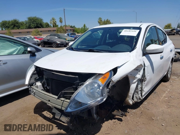 2018 Nissan Versa SV with VIN 3N1CN7AP5JL827146, listed as a IAAI auction lot 40182941 with 85,984 mi miles. Bid and sale history available at carsss.com. Image 6.