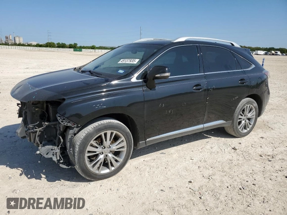 2013 Lexus RX 350 with VIN 2T2ZK1BA1DC130504, listed as a Copart auction lot 49137935 with 203,648 mi miles and Salvage Title. Bid and sale history available at DreamBid. Image 1.