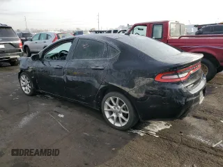 2013 Dodge Dart SXT with VIN 1C3CDFBHXDD202502, listed as a Copart auction lot 45672525 with 103,714 mi miles and Salvage Title. Bid and sale history available at carsss.com. Image 2.