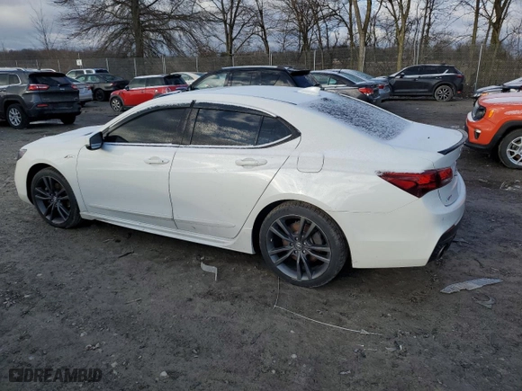 2018 Acura TLX w/A-SPEC Pkg with VIN 19UUB2F62JA009797, listed as a Copart auction lot 46893535 with 0 mi miles and Non Repairable. Bid and sale history available at carsss.com. Image 2.