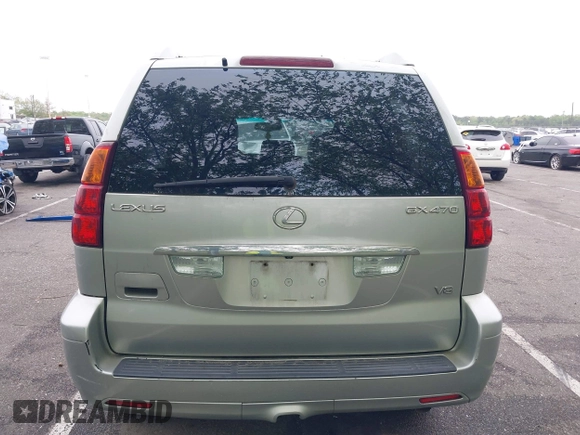 2004 Lexus GX 470 with VIN JTJBT20XX40032417, listed as a IAAI auction lot 42150885 with 180,568 mi miles. Bid and sale history available at carsss.com. Image 16.