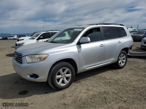 2008 Toyota Highlander with VIN JTEDS41AX82022044, listed as a Copart auction lot 52561295 with 181,873 mi miles and Salvage Title. Bid and sale history available at carsss.com. Image 1.