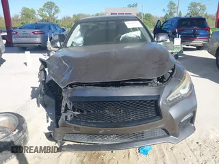 2014 Infiniti Q50 with VIN JN1BV7AP0EM673520, listed as a IAAI auction lot 41287915 with 178,339 mi miles. Bid and sale history available at carsss.com. Image 13.