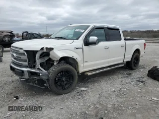 2017 Ford F-150 XL with VIN 1FTFW1EG7HFC64393, listed as a Copart auction lot 51105275 with 96,816 mi miles and Salvage Title. Bid and sale history available at carsss.com. Image 1.